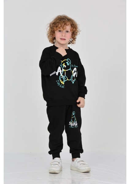 Erkek Çocuk Savage Baskılı Eşofman Takım fırsatları