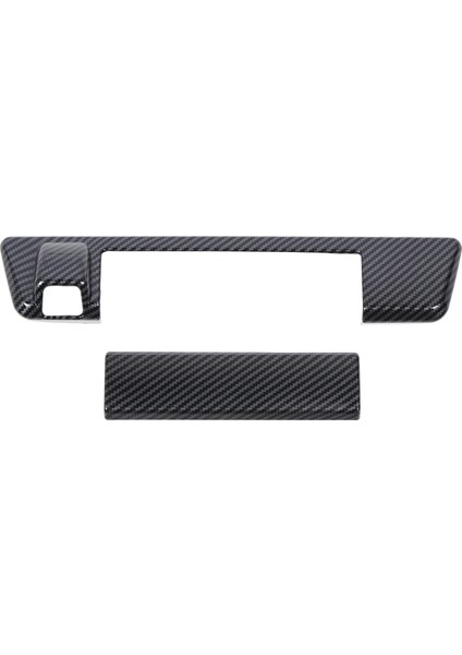 Bagaj Kapağı Kapı Kulp Kılıfı Krom Yapışkanlı Kurulum Hava Koşullarına Dalı Arka Bagaj Bagaj Kapağı Kulp Kılıfı Değiştirme Isuzu D-Max 2021-2024 Için Karbon Fiber Tarzı (Yurt Dışından)