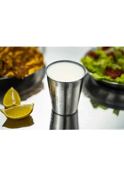 6'lı Paslanmaz Çelik Bardak Seti, Patates Sunumluk ve Kovası, Kafe ve Restoran Için fiyatları