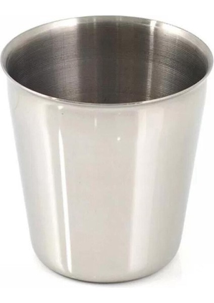 6'lı Paslanmaz Çelik Bardak Seti, Patates Sunumluk ve Kovası, Kafe ve Restoran Için