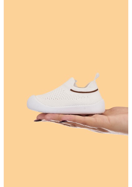 Laaleys Bebek Çocuk Bağcıksız Esnek Rahat Ortopedik Taban Ilk Adım Spor Ayakkabısı fırsatları