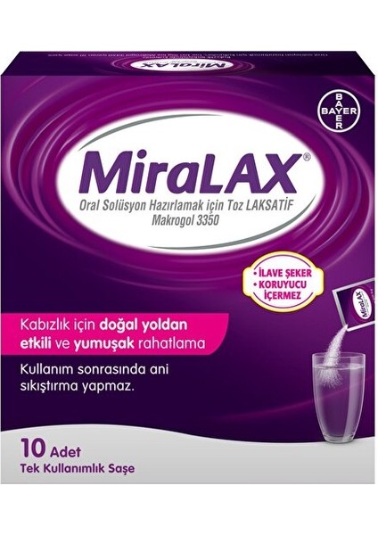 Miralax 10 Saşe
