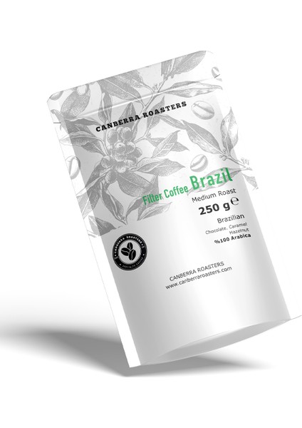 Brazil – Medium Roast – Öğütülmüş Filtre Kahve 250 gr