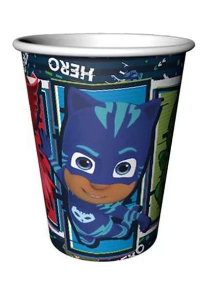 Pj Mask 8 Li Karton Bardak