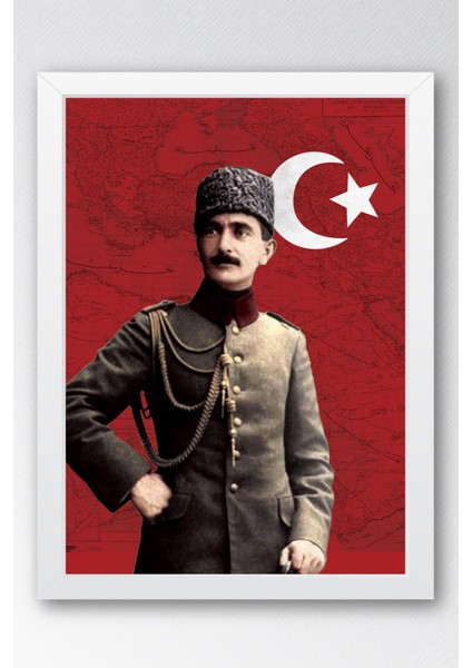 Nuri Paşa Çerçeveli Tablo - Nuri Killigil