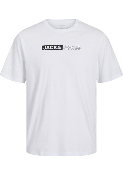 Jack Jones Corp Logo Play Plus Erkek Tişört 12243630