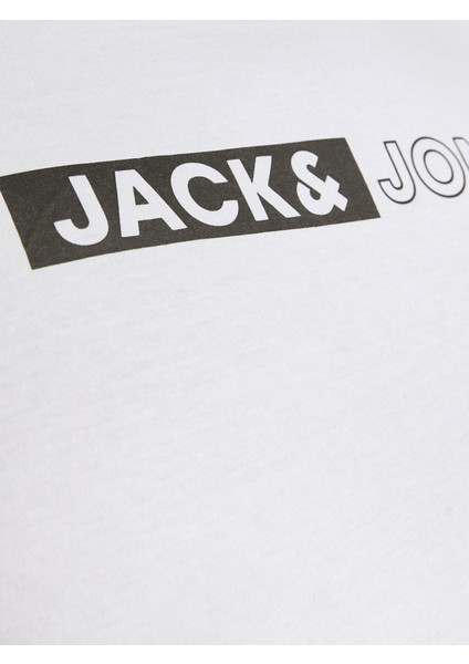 Jack Jones Corp Logo Play Plus Erkek Tişört 12243630 fırsatları