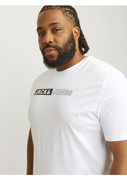 Jack Jones Corp Logo Play Plus Erkek Tişört 12243630 indirimleri