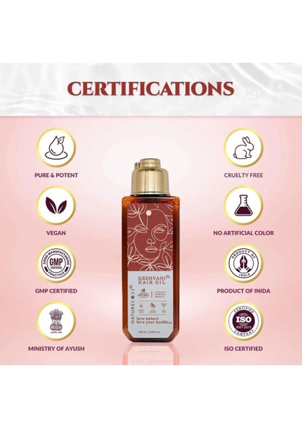 Keshvani Hair Oil | Ayurvedik Saç Yağı | Camphor Yağı,neem Yağı,mulethi,erand Yağı,bhringraj | 100ML fırsatları