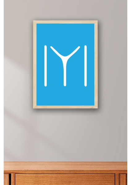 Kayı Boyu Tamgası Çerçeveli Tablo fiyatları