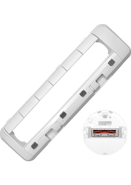 Dreame L20 Ultra /X20 Pro /L10 /L10S Ultra Robot Süpürge Ana Fırça Kapağı Beyaz fiyatları