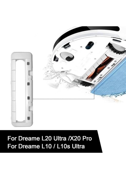 Dreame L20 Ultra /X20 Pro /L10 /L10S Ultra Robot Süpürge Ana Fırça Kapağı Beyaz fırsatları