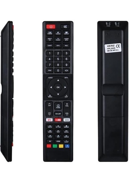 Awox - Rose - Telenova Netflix-Youtube Tuşlu Lcd - Led Tv Kumandası (Hrl9695)