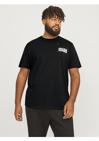 Jack Jones Corp Logo Plus Erkek Tişört 12158505 modelleri
