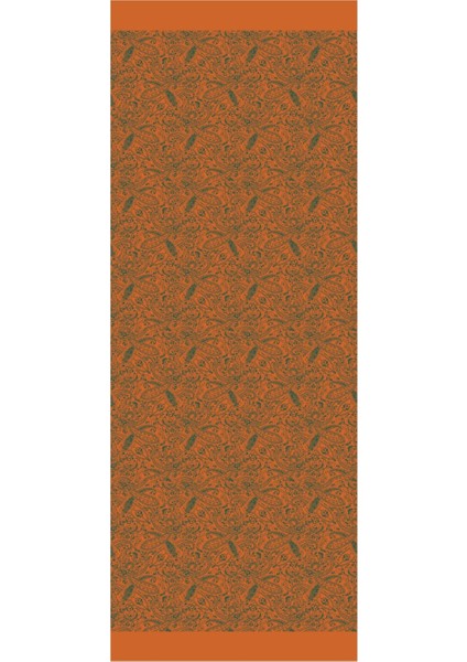 Velora Desen Çift Taraflı Şal Tarçın-Zümrüt indirimleri