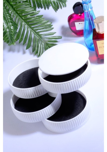 Şık Bej Takı ve Makyaj Organizeri, Kolye, Yüzük ve Aksesuar Saklama Kutusu