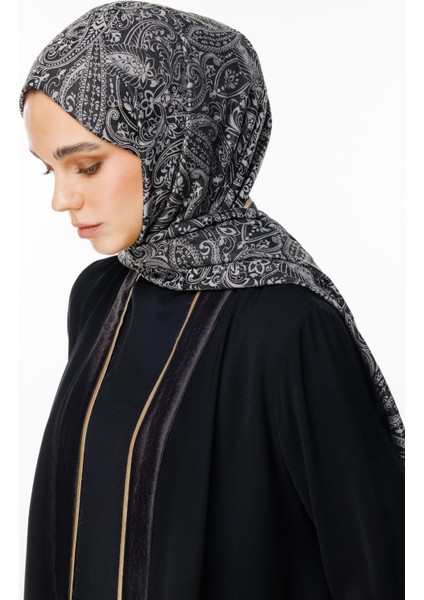 Velora Desen Çift Taraflı Şal Siyah-Siyah fiyatları