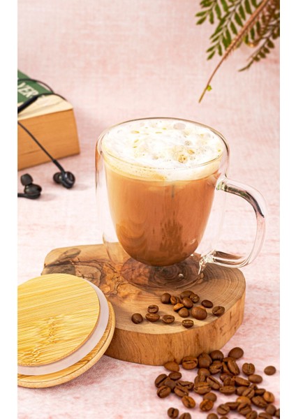 Çift Cidarlı 300ML Cam Çay Bardağı, Şık ve Dayanıklı Içecek Aksesuarı fiyatları