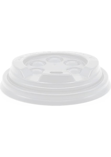 Sıcak Içecek Kapağı Beyaz Ø80 - 100 Adet