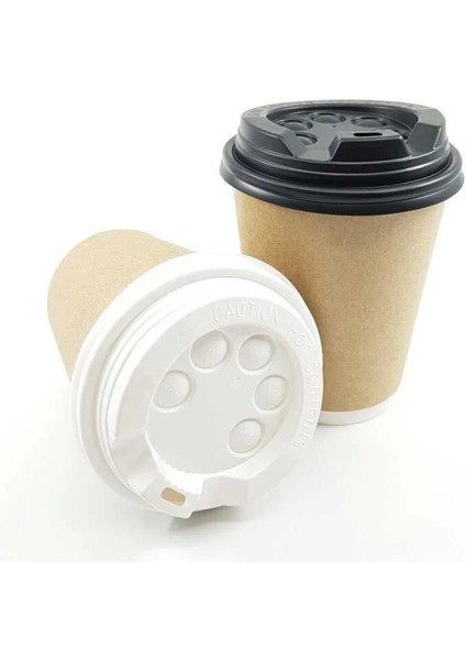 Sıcak Içecek Kapağı Beyaz Ø80 - 100 Adet fırsatları