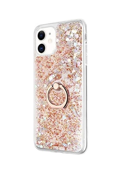 iPhone 11 Için Kılıf Glitter Liquid Holder Gold [iphone 11 ile Uyumlu Kılıf - Gold] fiyatları