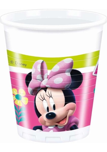 Minnie Mouse Junior 8 Li Plastik Bardak