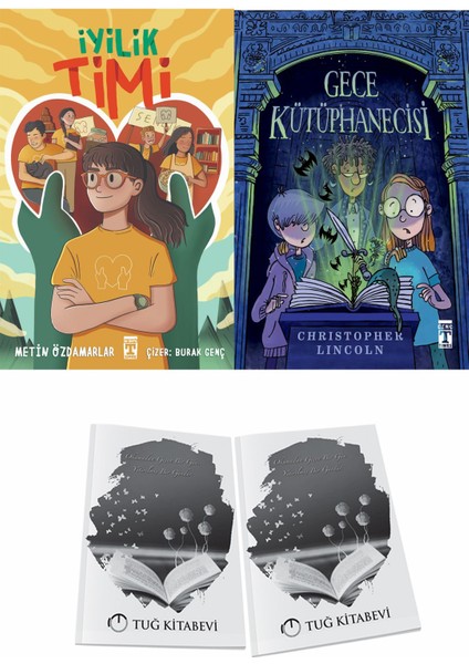 Iyilik Timi ve Gece Kütüphanecisi + Hediyeli