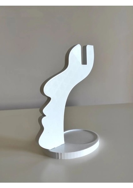 Beyaz Dekoratif Gözlük ve Takı Standı, Organizer, Şık ve Fonksiyonel Tasarım modelleri