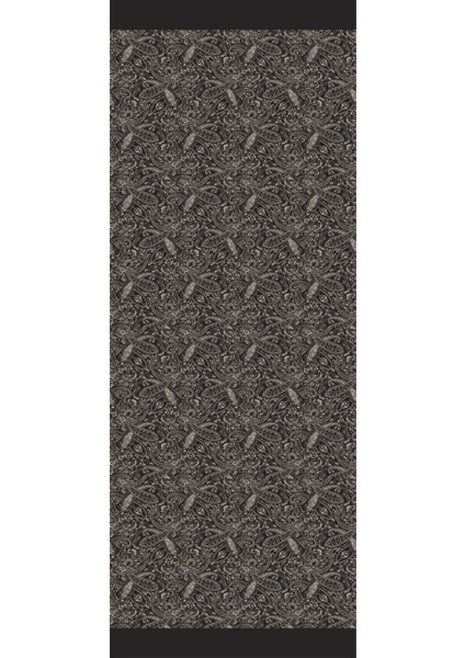 Velora Desen Çift Taraflı Şal Siyah-Bej