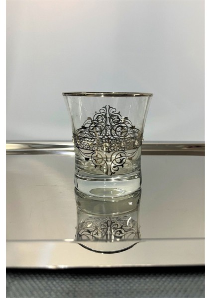 El Işçiliği Dekorlu 240 cc Su Bardağı, 6'lı Paket