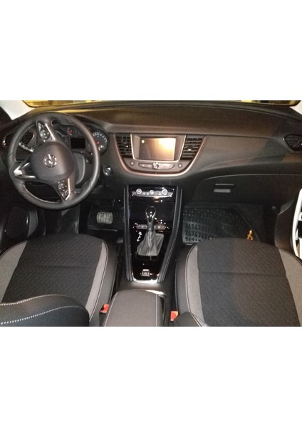 Opel Grandland 3D Siyah Havuzlu Paspas 2017 ve 2020