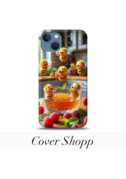 Sevimli Arı Tasarımlı Kılıf Iphone 14