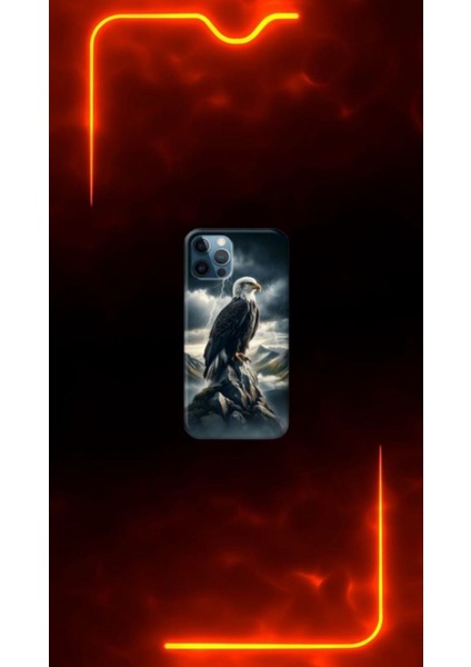 Kartal Desenli Kılıf Tasarımı-1 Ip 12 Pro