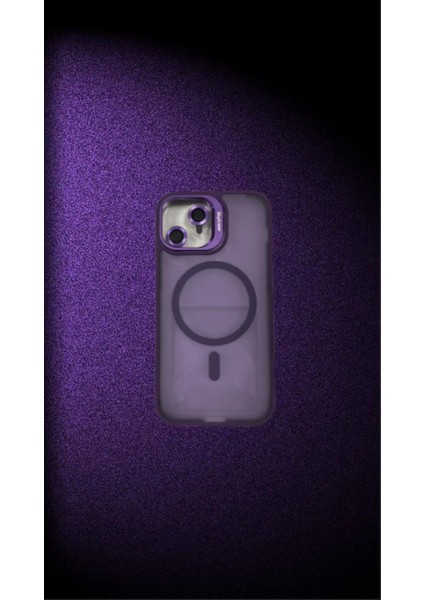 Yan Tutma Apartlı-Lens Koruma Camlı Kılıf Iphone 13