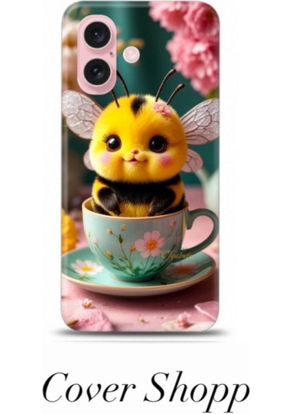 Sevimli Arı Tasarımlı Kılıf Iphone 16