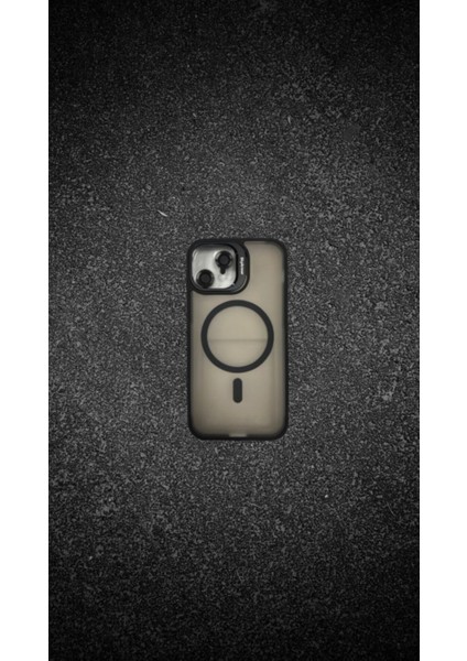 Yan Tutma Apartlı-Lens Koruma Camlı Kılıf Iphone 14