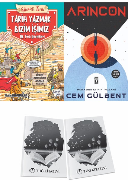 Tarih Yazmak Bizim Işimiz Ilk Türk Devletleri ve Arincon + Hediyeli
