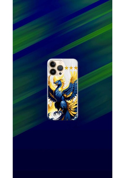 Sarı-Lacivert Desenli Kılıf Tasarımı-3 Ip 13 Pro Max