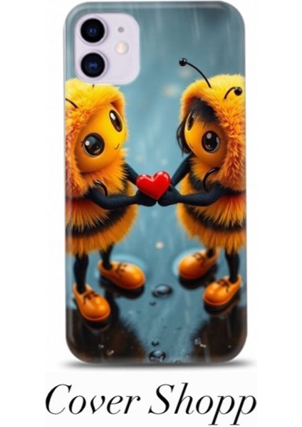 Sevimli Arı Tasarımlı Kılıf Iphone 12
