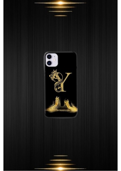 Siyah Desenli Gold Harf-Z