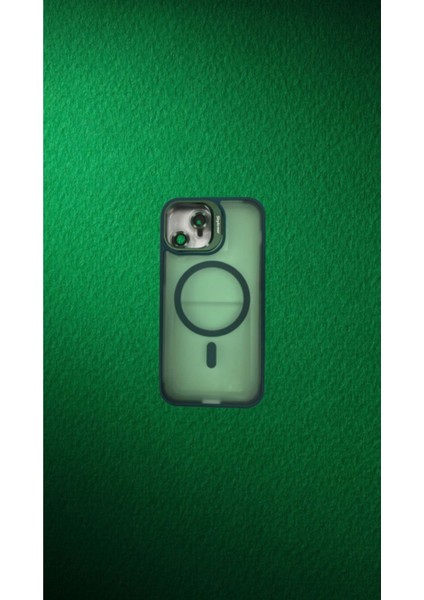 Yan Tutma Apartlı-Lens Koruma Camlı Kılıf Iphone 11