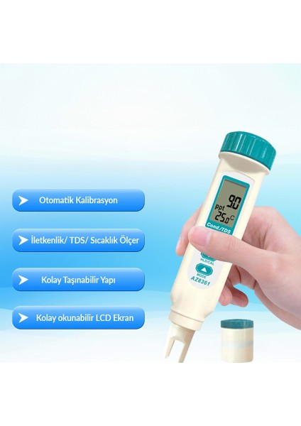 Su Kalitesi Ölçüm Cihazı Seti (AZ8361+ AZ8685) fiyatları