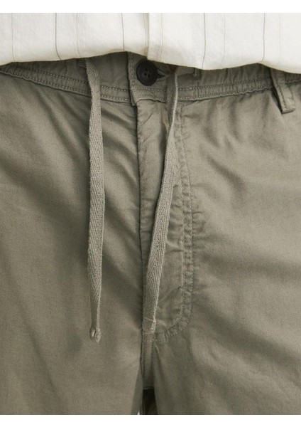 Jack Jones Jaıden Campaıng Keten Karıiımlı Erkek Şort 12274968