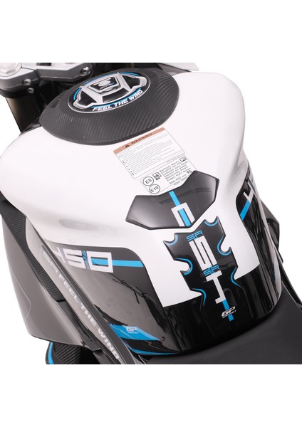 Cf Moto 450 Sr 2023-2024 Uyumlu Tank Pad Seti Mavi fiyatları