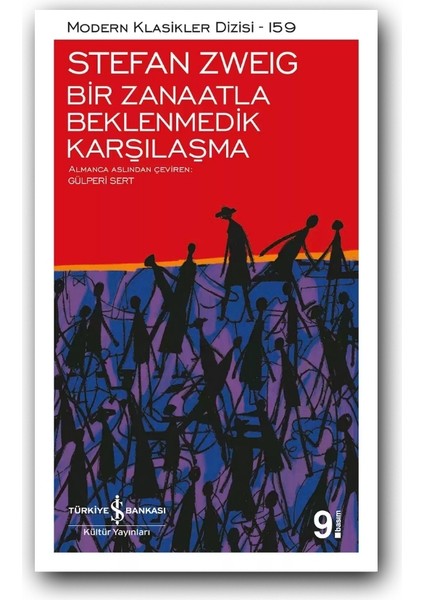 Bir Zanaatla Beklenmedik Karşılaşma (Karton Kapak)- Stefan Zweıg,roman