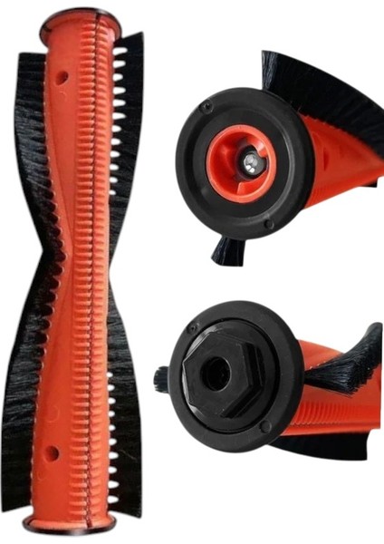 Xiaomi Vacuum Mop S10T (STFCR01SZ) Robot Süpürge Uyumlu 2 Adet Ana Fırça Yedek Parça Seti fırsatları