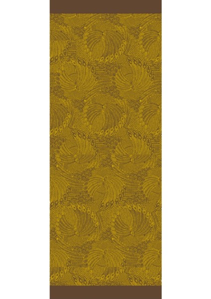 Mayra Desen Çift Taraflı Şal Acı Kahve-Hardal indirimleri