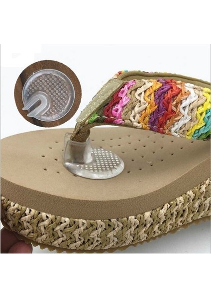 Büro Ev Ofis Ayakkabı Aksesuarı Için Parmak Arası Terlik Jeli