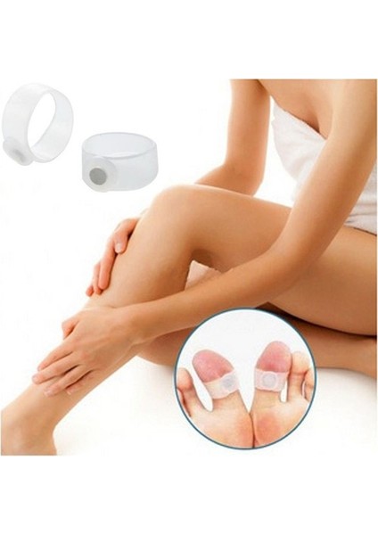 Büro Ev Ofis Ayakkabı Aksesuarı Için Mıknatıslı Yüzüklü Ayak Masaj Bandı