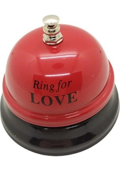 Büro Ev Ofis Hediyesi Için Dekoratif Masaüstü Ring For Love Resepsiyon Zili